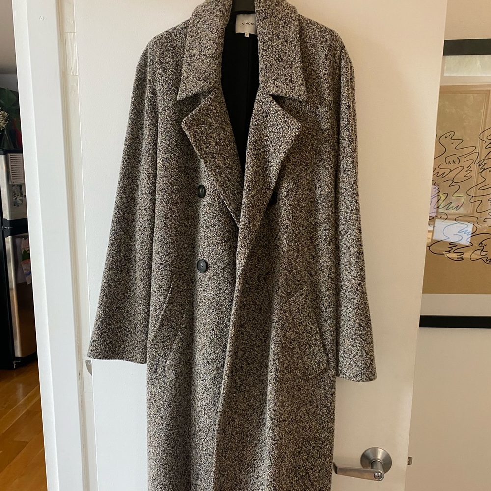 vince long coat